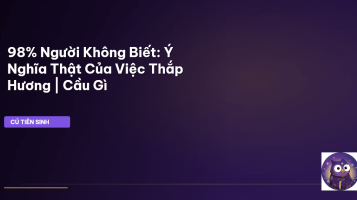 thắp hương