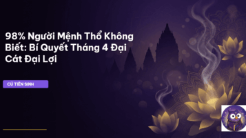 phong thủy mệnh thổ tháng 4