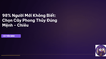 cây phong thủy theo mệnh