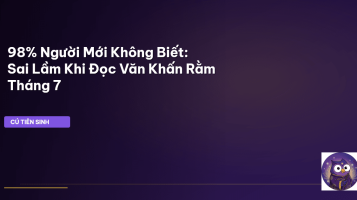 văn khấn Rằm Tháng 7