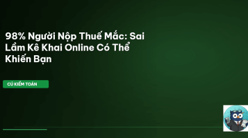 kê khai thuế online