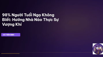 hướng nhà tuổi Ngọ 2024