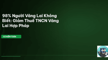 giảm thuế tncn vãng lai