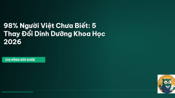 dinh dưỡng khoa học 2026