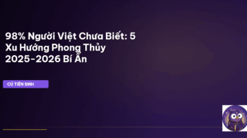 xu hướng phong thủy 2025