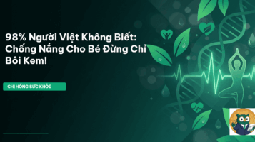 chống nắng cho trẻ em