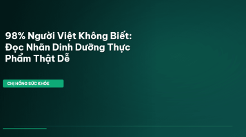 nhãn dinh dưỡng