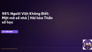 thần số học số nhà
