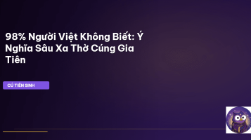 thờ cúng gia tiên