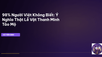 Thanh Minh tảo mộ