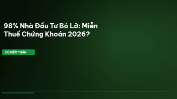 miễn giảm thuế chứng khoán 2026