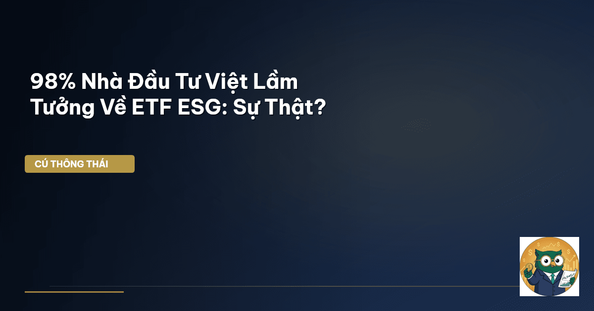 98% Nhà Đầu Tư Việt Lầm Tưởng Về ETF ESG: Sự Thật?