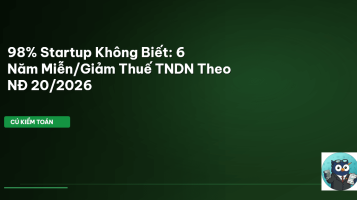 ưu đãi thuế startup