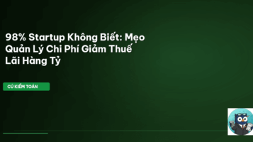 Startup giảm thuế