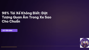 phong thủy xe hơi