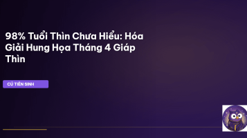 tuổi Thìn tháng 4