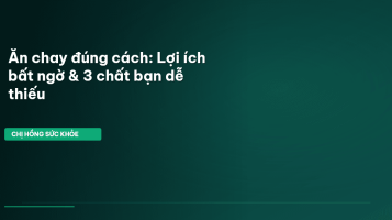 chế độ ăn chay