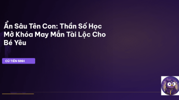 đặt tên con thần số học