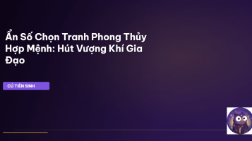 tranh phong thủy