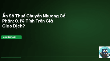 thuế chuyển nhượng cổ phần