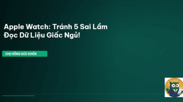 dữ liệu giấc ngủ Apple Watch