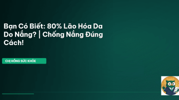 chống nắng đúng cách
