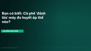 cà phê huyết áp