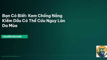 kem chống nắng kiềm dầu