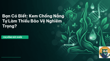 kem chống nắng tự làm