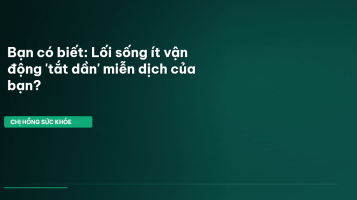 lối sống ít vận động