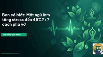 stress mất ngủ