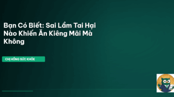 sai lầm ăn kiêng