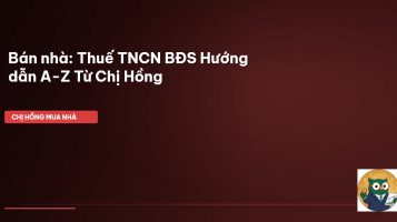 thuế TNCN BĐS