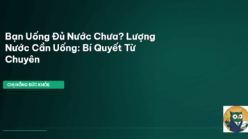 lượng nước cần uống