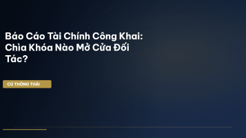 báo cáo tài chính