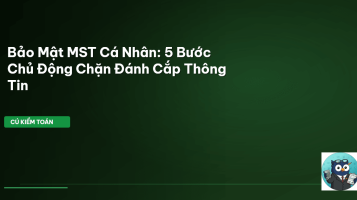 bảo mật MST cá nhân