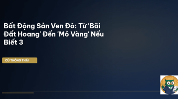 đầu tư bất động sản ven đô