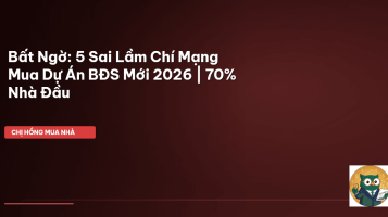 mua dự án BĐS mới 2026