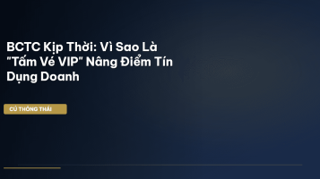 BCTC kịp thời