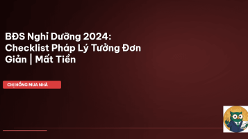 bđs nghỉ dưỡng