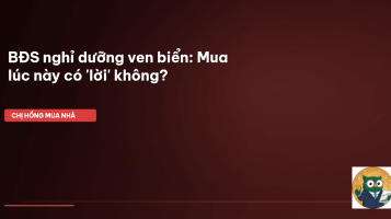 BĐS nghỉ dưỡng