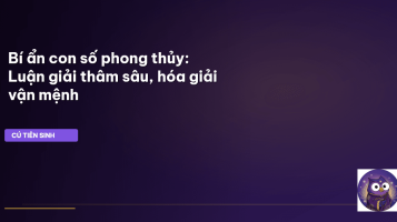 con số phong thủy