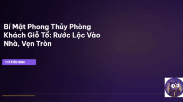 phong thủy phòng khách