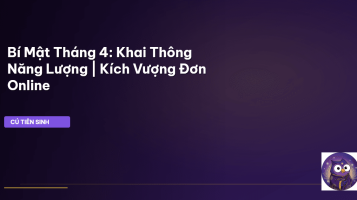 phong thủy tháng 4