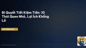 bí quyết tiết kiệm tiền