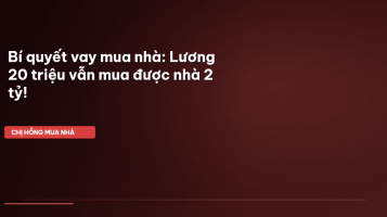 vay mua nhà