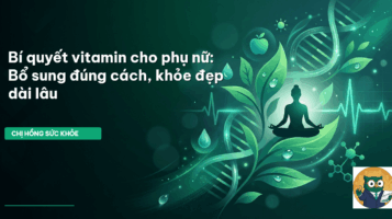 vitamin cho phụ nữ