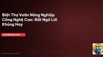 biệt thự vườn