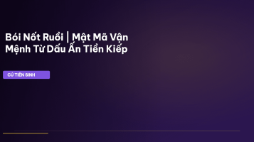 bói nốt ruồi
