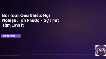 bói toán quá nhiều